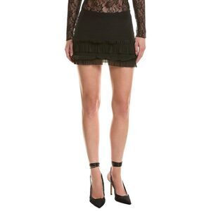 Ow Collection Womens  Claire Mini Skirt, Black